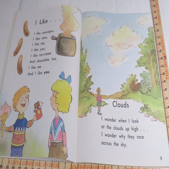 Rhymes to Read (almost 2 feet tall) I DREAM book (LIKE NEW CONDITION) Classroom - Picture 5 of 9